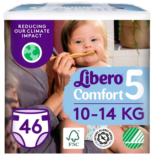 Підгузки Libero Comfort 5р 10-14кг 46шт