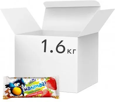 Конфети злакові Konti Налетай клубничний смак 1.6 кг