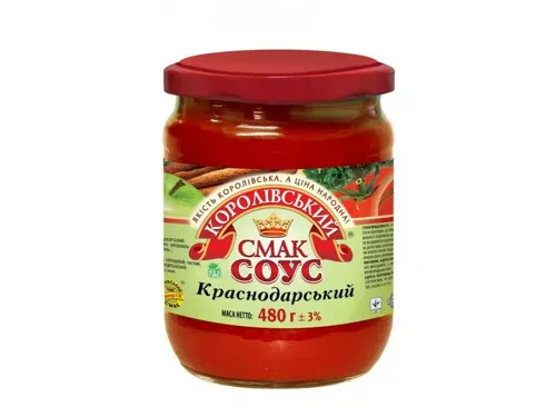 Соус Королівський Смак Краснодарський 480г