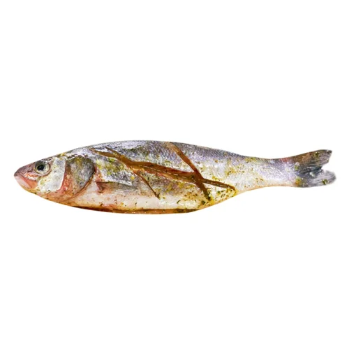 Сібас в маринаді часник-пармезан