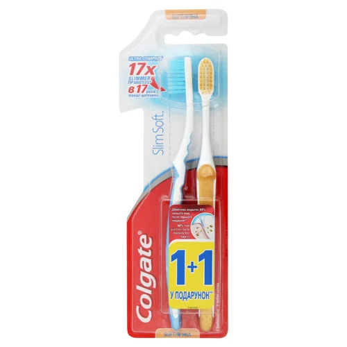 Зубна Щітка М'яка Slim Soft Colgate, 2шт