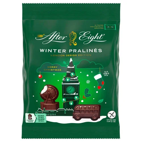 Цукерки After Eight Winter Pralines шоколадні 65г