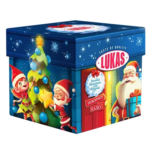 Набір подарунковий Lukas Щасливого Різдва Нового року 0.3кг