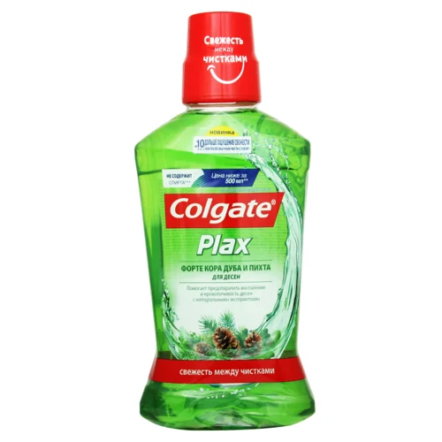 Ополіскувач Для Ясен Форте Кора Дуба І Ялиця Plax Colgate 500мл