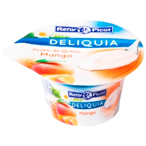 Десерт сирковий Reny Picot Deliquia зі смаком манго 38,5% 100г
