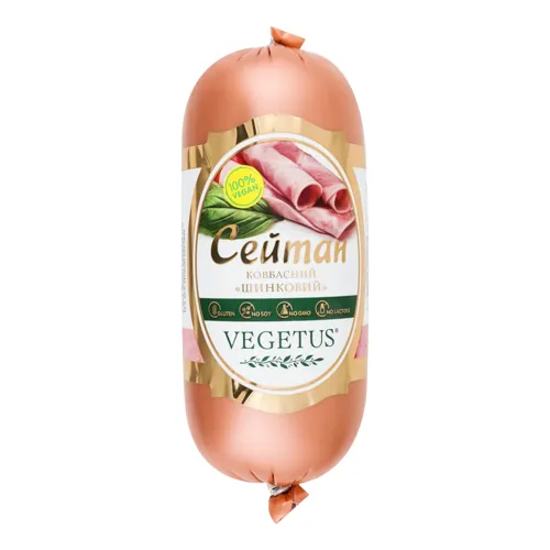 Сейтан ковбасний Шинковий Vegetus 360г