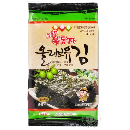 Норі снек OCK-DONG-JA з оливковою олією 4.5г