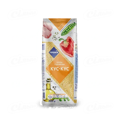 Крупа пшенична «Премія»® «Кус-кус», 400г