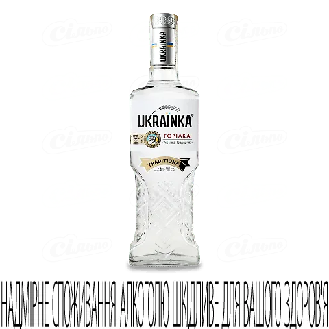Горілка Українка Традиційна 40% 0,5л