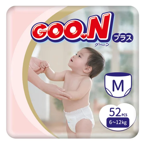 Підгузки-трусики Goo.N Plus М 6-12кг 52шт
