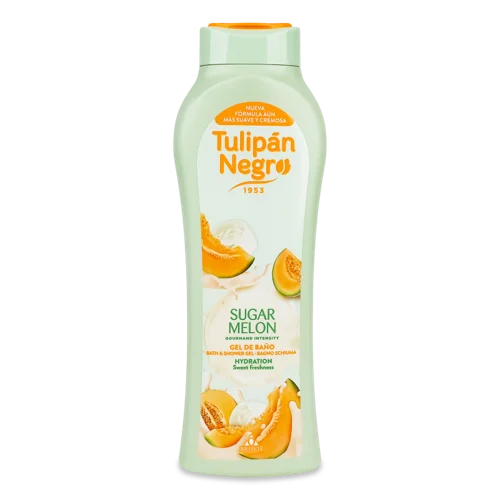 Гель для душу Цукрова диня, 650 мл Tulipan Negro, в/ґ