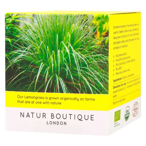 Чай трав'яний Natur Boutique Лемограс органічний 1,5г*20шт