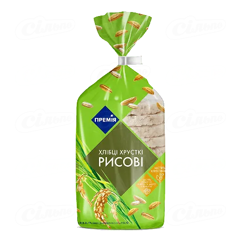 Хлібці «Премія»® рисові, 100г