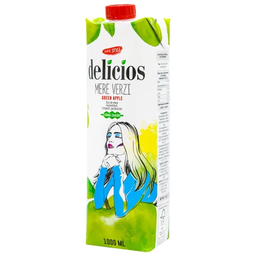 Сік Delicios Яблучний 1л