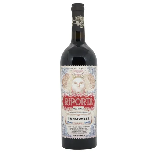 Вино Riporta Sangiovese Terre di Chieti червоне сухе 13,5% 0,75л