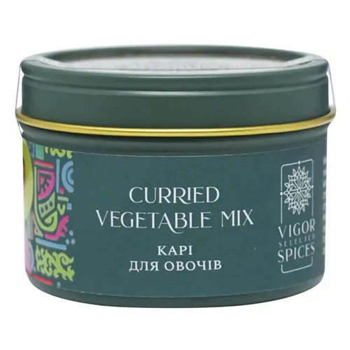 Суміш спецій Vigor Selected Spices Карі для овочів 55г