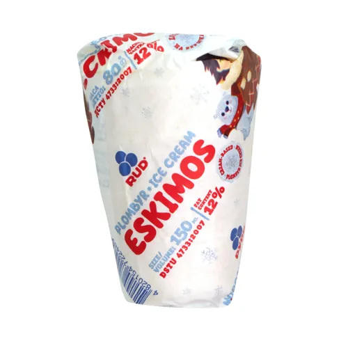 Морозиво 12% пломбір Ескімос Рудь м/у 80г