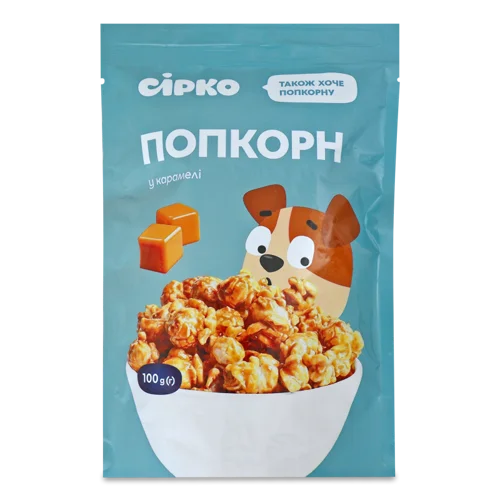 Попкорн У Карамелі, В/ґ, 100 Г