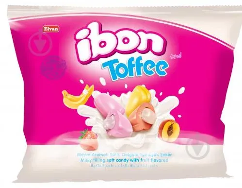 Цукерка жувальна «IBON Тоффі Мікс»