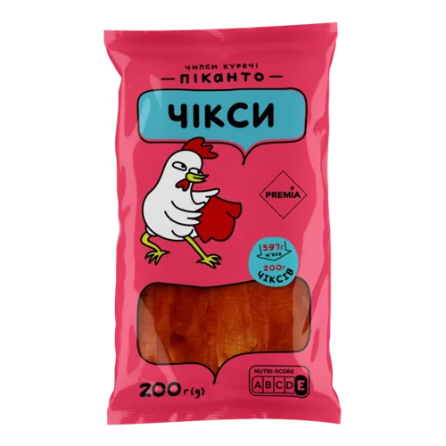 Чипси PREMIA Чікси Піканто курячі