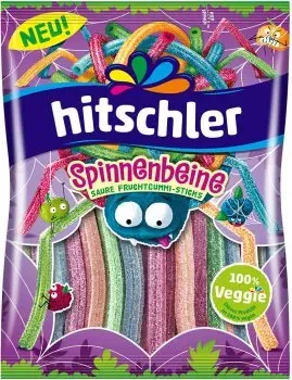 Жувальні цукерки Hitschler Spider Legs 125г