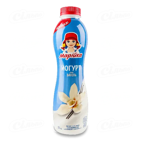 Йогурт Марійка Ваніль 1,5%, 520г