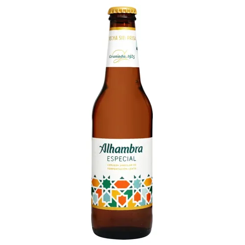 Пиво Alhambra Especial світле 5,4% 0,33л