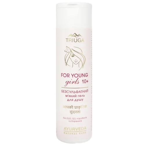 Гель для душа Triuga Ayurveda For Young Girls безсульфатний м'який 250мл