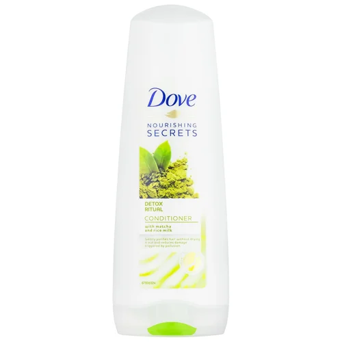 Бальзам-ополіскувач Dove Nourishing Secret Detox Ritual з чаєм матча та рисовим молоком 350мл