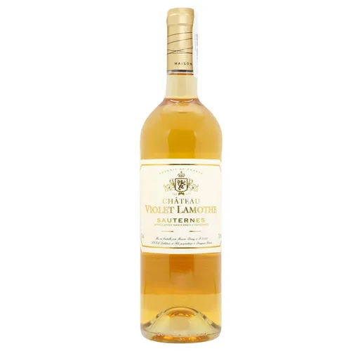 Вино Maison Bouey Chateau Violet Lamothe біле солодке 12% 0,75л