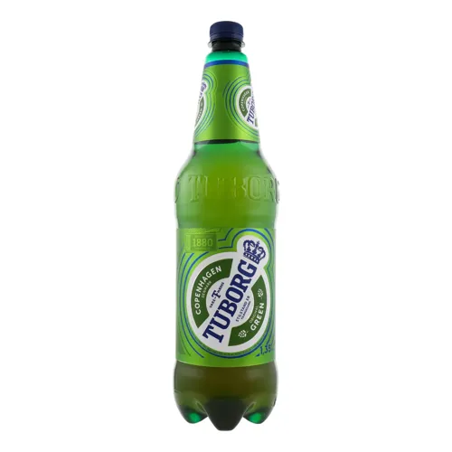Пиво 1.35л 4.6% світле пастеризоване Green Tuborg