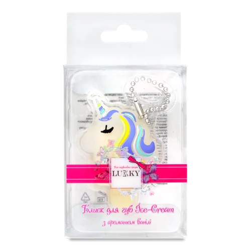 Блиск Для Губ Детський З Ніжним Ароматом Ванілі №Т16145 Unicorn Ice-cream Lukky 1.2г