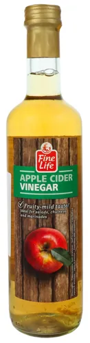 Оцет яблучний 5% Fine Life с/пл 500мл