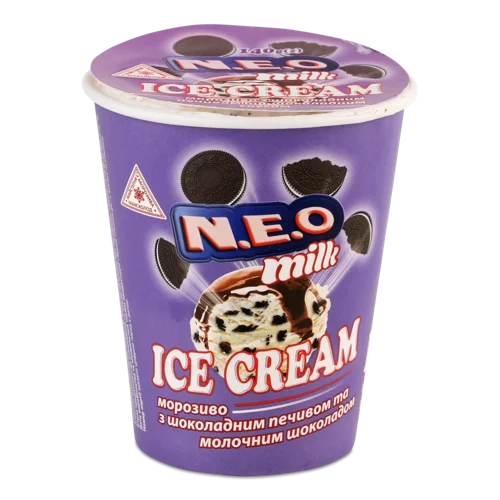 Морозиво 12% З Шоколадним Печивом Та Молочним Шоколадом, ст 140г