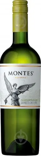Вино Montes Sauvignon Blanc Reserva біле сухе, 0,75л