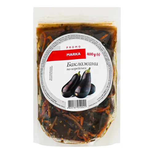 Баклажани по-корейськи Marka Promo д/п 400г