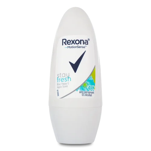 Антиперспірант Кульковий Блакитний Мак та Яблуко Rexona, В/ґ, 50мл