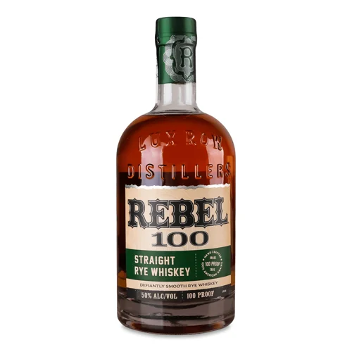 Віскі Rebel 100 Straight Rye Whiskey 0,7л