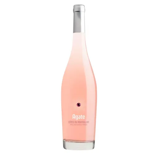Вино Vignerons Catalans Agate Cotes du Roussillon AOP рожеве сухе 13% 0,75л
