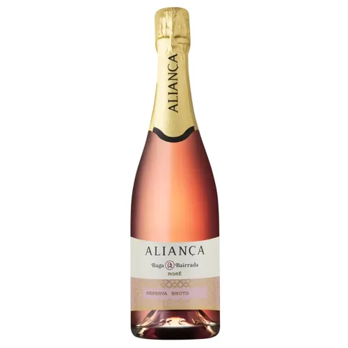 Вино ігристе Alianca Baga Rose Reserva Bruto рожеве брют 12,5% 0,75л