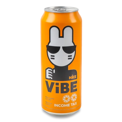 Пиво Спеціальне 0.5л 4.3% пастеризоване зі смаком коктейлю Інком Такс Hike Vibe з/б