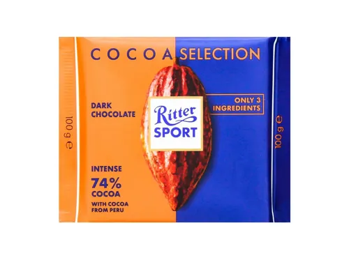 Шоколад Ritter Sport 74% темний какао 100г