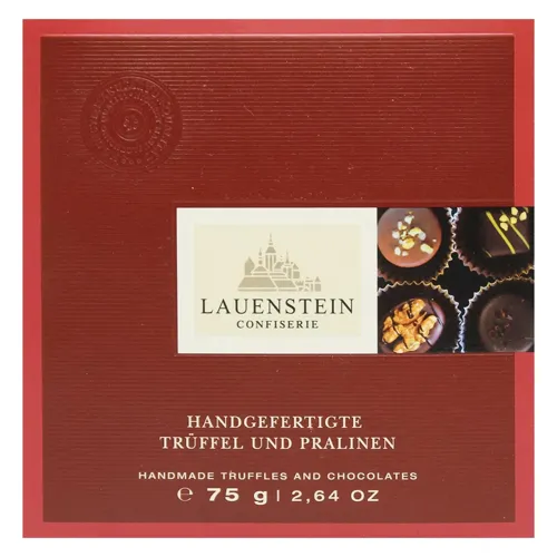 Цукерки Lauenstein Трюфелі та праліне шоколадні 75г