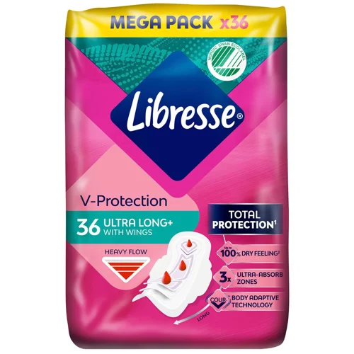 Прокладки гігієнічні Libresse Ultra Long+ 36шт