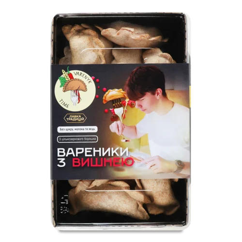 Вареники З Вишнею Заморожені Varenyk Time, к/у, 450г