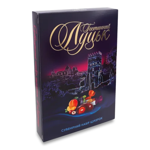 Набір Цукерок Гостинний Луцьк, Волинські Солодощі, к/у 700г