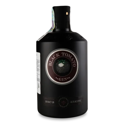 Джин Black Tomato, 0.7л, Вищого Ґатунку, Пластикова Пляшка