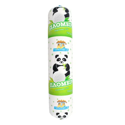 Морозиво 15% Пломбір Геркулес м/у 750г