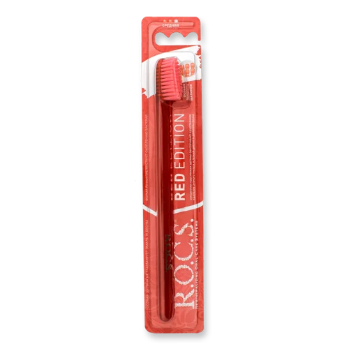 Зубна Щітка Середня Red Edition Classic R.O.C.S., 1 шт