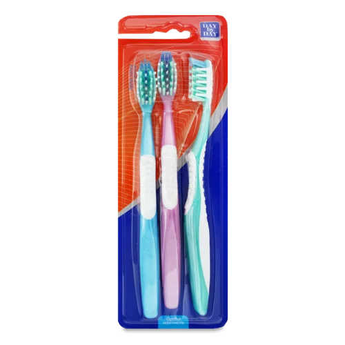 Зубна Щітка Середня 3шт, Day by Day, арт R99